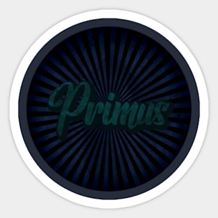 vintage primus Sticker